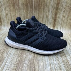 Adidas Ultraboost 4.0 Women's Size 8 Running Shoes Black White Athletic Sneakers